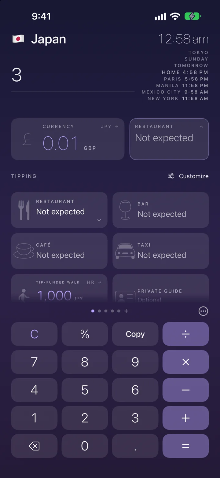 What to tip here, and whether service is already on the bill.